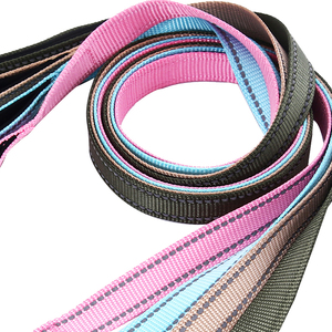 Laisse durable et sécurisée 2,5*120 cm avec languette réfléchissante pour poignées de plongée et laisses pour animaux de compagnie - Product Image 4