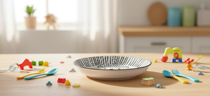 Platos de Fruta con Diseño de Erizo, Redondos, de Cerámica y Porcelana, Aptos para Niños, Libres de BPA, Grado Alimenticio - Product Image 2