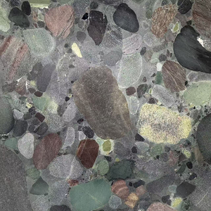 Grande <span class=keywords><strong>dalle</strong></span> de granit Verde Marinace naturel poli et cuiré pour plan de travail de cuisine, escalier de villa, panneau mural, carrelage de sol - Product Image 3