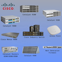 Switch Cisco Catalyst C9300-24U-E de 24 Puertos RJ45 UPOE, Switch Ethernet L3 Inteligente Administrado para Empresas, C9300 24U E, Nuevo en Stock