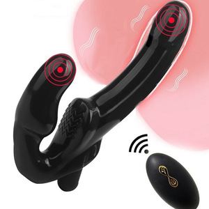 كوفيدا قابلة لإعادة الشحن دسار مزدوج هزاز للأزواج مثليه المنتج الجنسي سترابون دسار واقعية للرجال والنساء الشرج - Product Image 1