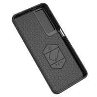 Étui de téléphone de luxe en TPU antichoc avec cache-caméra mobile et anneau magnétique pour OPPO A60 K13 Turbo Realme 12 Pro Plus C65