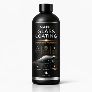 GRAPHONEX 1L Nano Glass Coating de Grado Profesional para Vidrios y Pintura de Automóviles, Protección que Repele el Agua y la Suciedad - Product Image 1