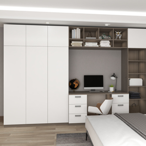 2024 Closet Wardrobe Para Habitacion Custom Systems Design Wood Bedroom Cupboards - Product Image 1