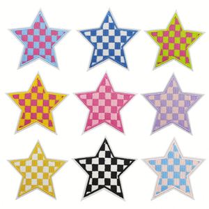 แพทช์ปักลายดาวรูปทรงตาข่ายสีสันใหม่สำหรับเสื้อผ้า ขายส่ง - Product Image 1