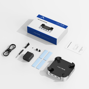 16TB 40Gbps Dual <b>M.2</b> NVMe Hard Drive <b>SSD</b> Enclosure ACASIS 8 in 1 USB C Hub to DP 4K 144HZ Mini M4 Docking Station With ACASIS 8 - Product Image 6