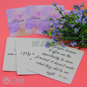 Cartes inspirantes personnalisées WJPC Cartes de motivation pour adolescents Impression de cartes Oracle Tarot Golden Edge pour enfants - Product Image 4