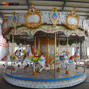 Precio de Fábrica, Carrusel Mecánico de 16 Asientos, <span class=keywords><strong>Juegos</strong></span> de Feria para Niños Usados en Venta - Product Image 3