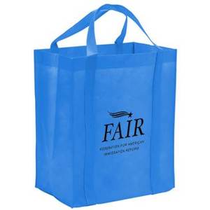 Sac à provisions pliable non tissé de supermarché Rpet écologique de recyclage personnalisé de haute qualité - Product Image 2