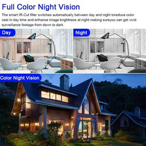 Regis V380 Pro Wifi Không Dây 4G Thẻ Sim Ống Kính Kép 4MP IP Tầm Nhìn Ban Đêm CCTV Home An Ninh Bé Màn Hình PTZ Trong Nhà Máy Ảnh - Product Image 5