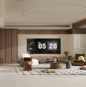 Console TV moderne à poser au sol avec foyer, best-seller d'usine pour le rangement dans le salon, villa, hôtel, appartement (<span class=keywords><strong>bois</strong></span>) - Product Image 2