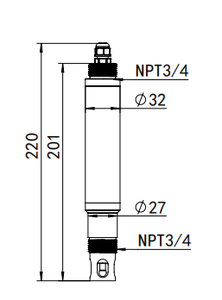 युआंगन YG-pH02/d21 ओम ओडम समर्थित औद्योगिक <span class=keywords><strong>ph</strong></span> मीटर 0.05 पीएच सटीकता अनुकूलित आरs485 तरल विश्लेषण 0-14 <span class=keywords><strong>ph</strong></span> रेंज के लिए - Product Image 5