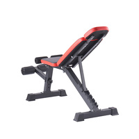Katlanabilir Çok Pozisyonlu Sırt Dayamalı Ayarlanabilir Fitness Ekipmanı Vücut Kas Geliştirme Ağırlık Sehpası