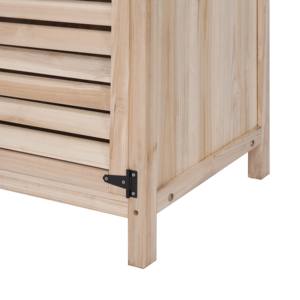 Nouveau banc <span class=keywords><strong>de</strong></span> rempotage en bois <span class=keywords><strong>de</strong></span> couleur naturelle avec crochets <span class=keywords><strong>de</strong></span> tiroir d'armoire <span class=keywords><strong>de</strong></span> rangement et étagère ouverte pour table <span class=keywords><strong>de</strong></span> travail <span class=keywords><strong>de</strong></span> jardin - Product Image 3