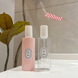 Botol semprot dinding tebal bening merah muda, wadah penyemprot kabut halus 100ml 200ml 250ml untuk kemasan kosmetik - Product Image 3
