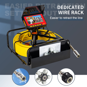 20M Cable Ip68 Waterproof Capacity 4500Mah Battery Industrial Chimney <strong>Handheld</strong> Pipe Inspection <strong>Camera</strong> With DVR Pipe <strong>Camera</strong> - Product Image 2