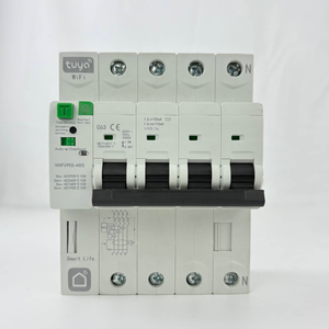 Tuya <span class=keywords><strong>wifi</strong></span> nhà thông minh ngắt mạch MCB <span class=keywords><strong>Wifi</strong></span> ngắt mạch 2 pha rò rỉ ngắt mạch - Product Image 3