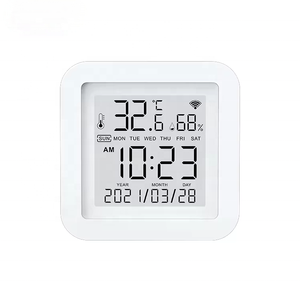 Thermohygromètre numérique Surveillance de la température et de l'humidité Thermomètres d'ambiance sans fil Wifi Hygromètre - Product Image 2