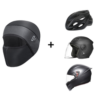 Máscara de Invierno para Motociclismo, Gorro de Ciclismo, Forro Polar, Cortavientos, Protección Facial para Esquí, Gorro Térmico para Ciclismo