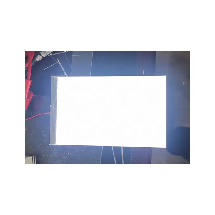 Ultra dünne EL-Hintergrund beleuchtung Zeigt das kunden spezifische LED-Leucht panel für Plakate an, die mehrere Farben und kein MOQ anzeigen