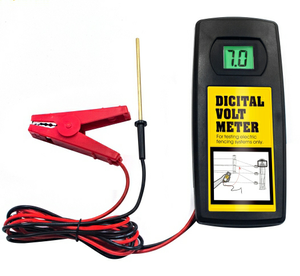 Haushalt elektrischer Zaun LCD-Bildschirm digitaler Zaun-<span class=keywords><strong>Tester</strong></span> mit Batterieabdeckung Energizer <span class=keywords><strong>Solar</strong></span>-Elektrischer Zaun-Energizer - Product Image 1
