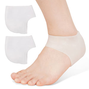 महिला पैर की देखभाल के लिए सिलिकॉन जेल इनसोल्स एड़ी और टखने की देखभाल के लिए टखना और टखने वाली आस्तीन बागानों के लिए - Product Image 1