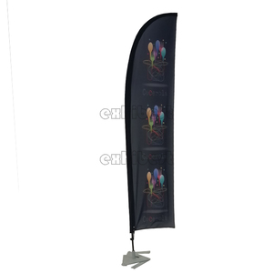 Pancarta voladora en forma de lágrima, asta de bandera de playa y pancartas, publicidad personalizada, sistema de asta de pluma, asta de bandera de barco - Product Image 1
