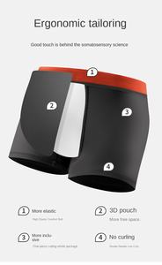 पुरुष मुक्केबाजों के लिए पर्याप्त क्रॉच स्पेस बॉक्सर के साथ पुरुषों के लिए पर्याप्त क्रॉच स्पेस बॉक्सर के साथ मध्य-उछाल - Product Image 6