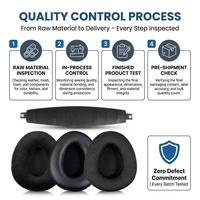 Coussinets de rechange avec casque DT231 DT231PRO DT234 DT131 MMX2 MMX1 Cuir doux pour la peau et mousse à mémoire de forme