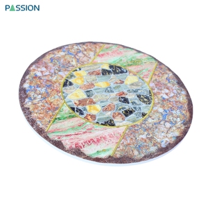 Sous-plat en céramique méditerranéenne, résistant à la chaleur, pour la décoration de la <span class=keywords><strong>table</strong></span> de cuisine - Product Image 2