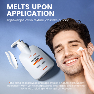<span class=keywords><strong>Lotion</strong></span> corporelle hydratante MELAO, contrôle des odeurs, parfum longue durée, absorption rapide, bois de cèdre et <span class=keywords><strong>sauge</strong></span>, pour hommes - Product Image 4