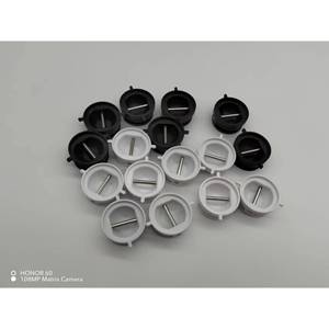 That's It Surfboard Leash Plug Black White Round Cup 3cm Leg Strap Accessory - Product Image 5