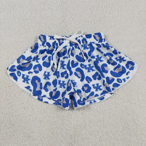 Shorts d'été décontractés pour petites filles, motif léopard, collection Maman et moi, vente en gros, pour l'entraînement et le sport - Product Image 2