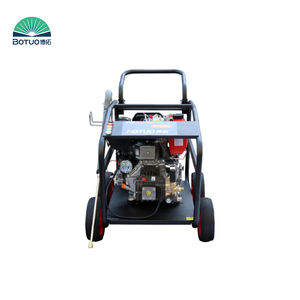 Lavadora a presión diésel <span class=keywords><strong>de</strong></span> alta presión BT-240Q Serie Comercial <span class=keywords><strong>de</strong></span> 10 HP, 4.8 GPM, 3625 PSI, con ruedas para una fácil movilidad, ahorra trabajo y tiempo. - Product Image 1