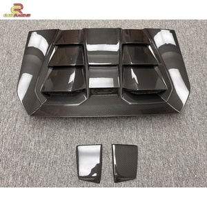 Dry Carbon Fiber Front Hood <b>Bonnet</b> for Lambo Huracan EVO Carbon Engine Cover Hood Body Kits Accessories Car Parts - Product Image 3