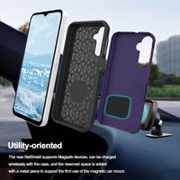 Tpu Pc Telefonhülle für Samsung A55 54 35 34 25 24 15 14 S24 ultra einfaches Geschäft dreieckige Maserung mehrere Farben Sjk404 Laudtec