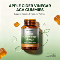 OEM Private Label Appelazijn Gummies, Aangepaste Formule & Verpakkingservice, Groothandel Fabrikant Leverancier