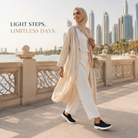 2026 Sabots Mule Femme Personnalisés Flyknit Slip On Plateforme Semelle Rembourrée Dos Ouvert Marche Décontractée