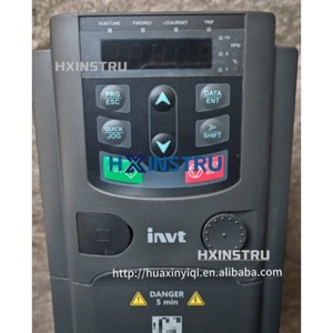 Convertisseur de fréquence Invt GD200A-2R2G-4 2.2KW 380V d'occasion, 1 pièce - Product Image 1