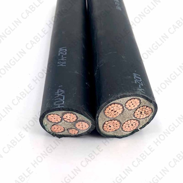 Fire-retardant Cable Electrical Wire WDZN-YJY 150-300 Mm2 3 4 5 Core Low Smoke Halogen-free Electrical Power Cable