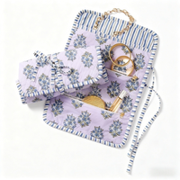 Sacs à bijoux personnalisés avec logo, logo personnalisé, vente en gros, petit sac à bijoux en coton, emballage enroulable, sac cadeau pour les amoureux