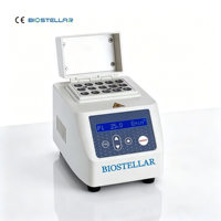 BIOSTELLAR Mini Baño Seco Digital con Calentador y Bloques Intercambiables para Calentar Tubos de Laboratorio