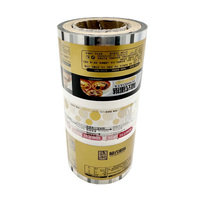 Emballage plastique laminé, impression personnalisée, film laminé en rouleau, emballage alimentaire résistant à l'humidité, rouleau d'emballage