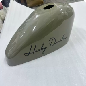 12.5l ABS har-ley Davidson XL883 1200 bình xăng Bìa 2004-2023 bóng đen tiêm đúc tùy chỉnh xe máy ABS phần - Product Image 6