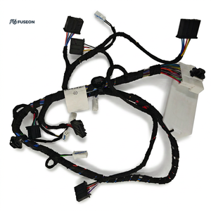 Rangkaian Kabel Chassis Bodi Mobil dengan Konektor Multi-Pin dan Klip Pemasangan, Kabel Harness Otomotif Kustom OEM 12V 24V - Product Image 4