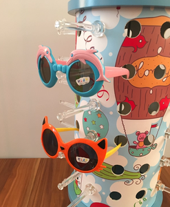 Herramienta de instrumento de gafas ópticas, estante de exhibición de gafas para niños, gafas de sol de dibujos animados para niños, varillas de exhibición, estilo de rotación de contador - Product Image 3