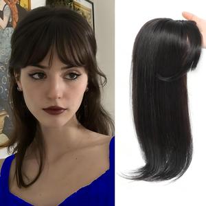 วิกผมหน้าผากลูกไม้สีน้ำตาลอ่อนขนาด 18 นิ้ว แบบมีฐานไหมนุ่มฟู สำหรับ<span class=keywords><strong>ผม</strong></span>บาง - Product Image 5