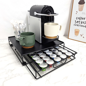 <span class=keywords><strong>Tiroir</strong></span> à capsules de café personnalisable, boîte de rangement en métal pour capsules Nespresso <span class=keywords><strong>Dolce</strong></span> <span class=keywords><strong>Gusto</strong></span> K cup - Product Image 5