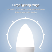 Échantillon global gratuit 5W 7W 9W Ampoule LED dorée E26 Base SMD Chip MR16 Type 3000K CCT Sensor Décoratif Verre Led Ampoule