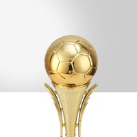 JZ Custom-Made Golden Boot Ball Trophy Awards Trophées des meilleurs buteurs de joueurs de football pour la reconnaissance de la réunion de compétition sportive